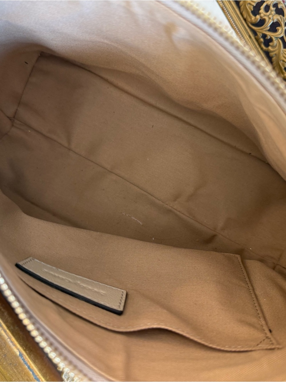 See By Chloe Beige Leather Crossbody with Braided Ring - Picture 4 of 6